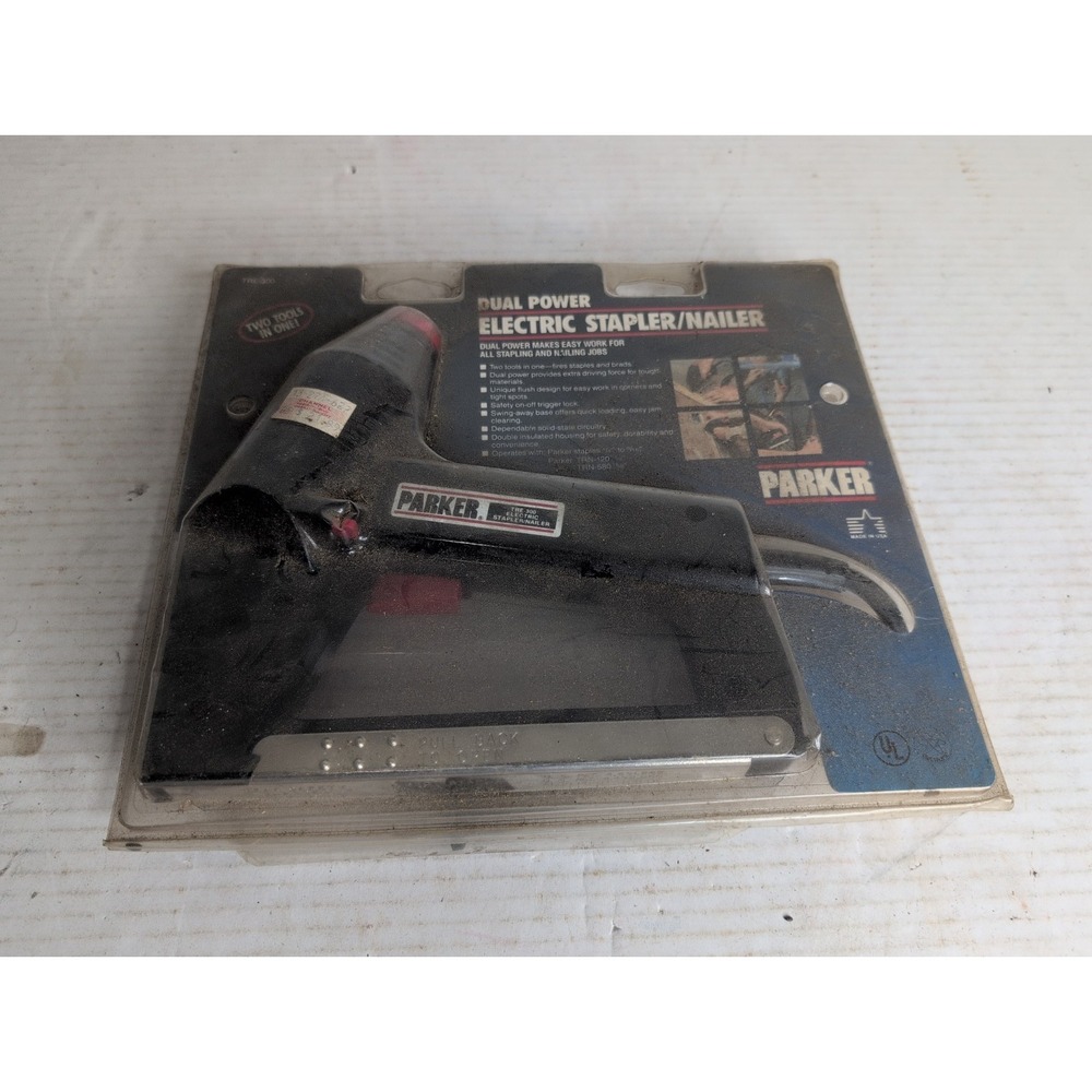 Parker Dual Power Electric Corded Stapler/Nailer.  New In Box - Picture 1 of 7
